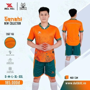 Bộ Quần Áo Bóng Đá Dullkill Senshi - Đồ Đá Banh Samurai Năng Động, Cá Tính, 180k