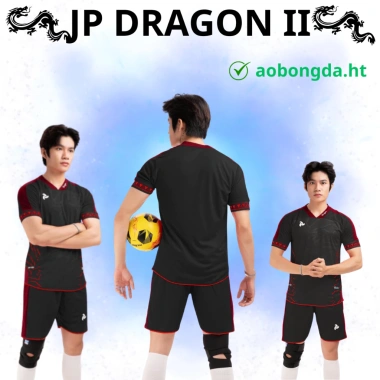 Bộ Quần Áo Bóng Đá Just Play Dragon II Đen - Phiên Bản Kỷ Niệm 185.600 VND 2