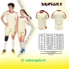 Bộ Quần Áo Bóng Đá Just Play Dragon II Vàng Kem - In Tên Số Yêu Cầu, Giá Ưu Đãi 4