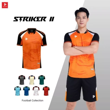 Bộ Quần Áo Bóng Đá Justplay Striker II - Thoáng mát, thoải mái, giá chỉ 150.000đ