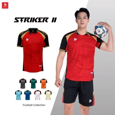 Bộ Quần Áo Bóng Đá Justplay Striker II - Thoáng mát, thoải mái, giá chỉ 150.000đ