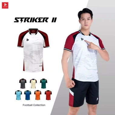 Bộ Quần Áo Bóng Đá Justplay Striker II - Thoáng mát, thoải mái, giá chỉ 150.000đ