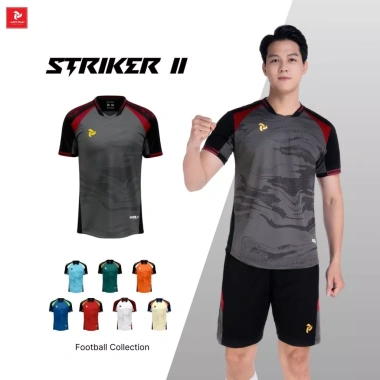 Bộ Quần Áo Bóng Đá Justplay Striker II - Thoáng mát, thoải mái, giá chỉ 150.000đ