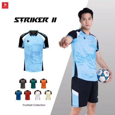 Bộ Quần Áo Bóng Đá Justplay Striker II - Thoáng mát, thoải mái, giá chỉ 150.000đ