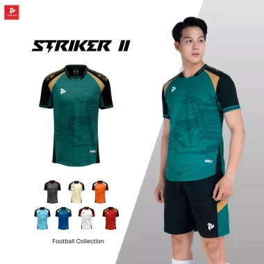 Bộ Quần Áo Bóng Đá Justplay Striker II - Thoáng mát, thoải mái, giá chỉ 150.000đ