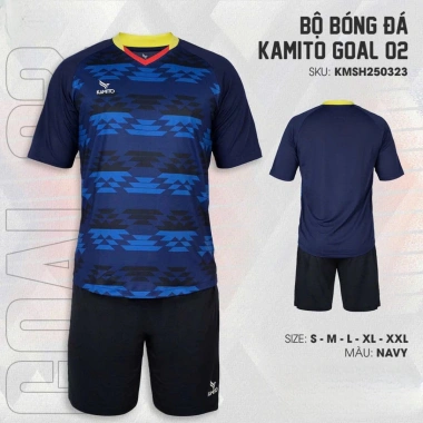 Bộ Quần Áo Bóng Đá Kamito Goal 02 - Vải Thông Thoáng, Thấm Hút Mồ Hôi, Giá 259k