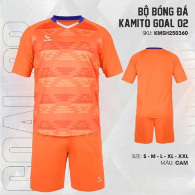 Bộ Quần Áo Bóng Đá Kamito Goal 02 - Vải Thông Thoáng, Thấm Hút Mồ Hôi, Giá 259k