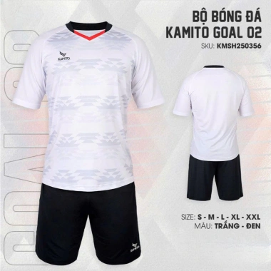 Bộ Quần Áo Bóng Đá Kamito Goal 02 - Vải Thông Thoáng, Thấm Hút Mồ Hôi, Giá 259k