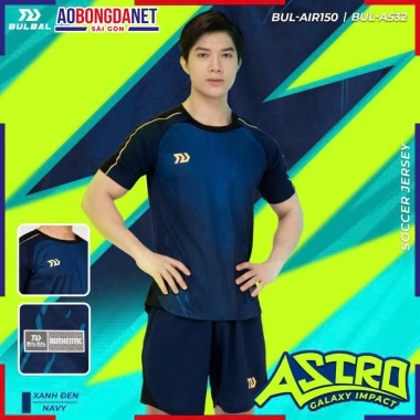 Bộ Quần Áo Bóng Đá Không Logo Bulbal Astro Áo Thể Thao Chính Hãng Vải BulAir 150 Cao Cấp Giá 180.000 VND