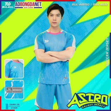 Bộ Quần Áo Bóng Đá Không Logo Bulbal Astro Áo Thể Thao Chính Hãng Vải BulAir 150 Cao Cấp Giá 180.000 VND