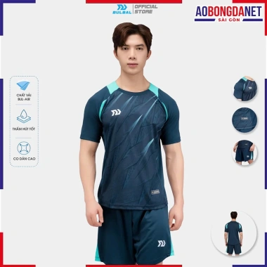 Bộ Quần Áo Bóng Đá Không Logo Bulbal Crystal – Áo Thể Thao Vải Thấm Hút, Giá 170k