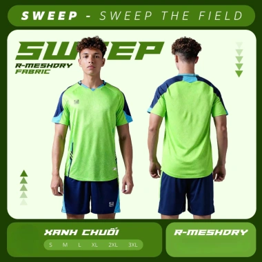 Bộ quần áo bóng đá Riki Sweep – Thông thoáng, thấm hút mồ hôi, giá chỉ 160.000₫ 9