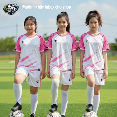 Bộ quần áo bóng đá thun lạnh co giãn 4 chiều, in tên số theo yêu cầu, 10-85kg