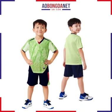 Bộ Quần Áo Bóng Đá Trẻ Em Mikal Seven K7 Thông Thoáng, Thấm Hút Mồ Hôi - Giá 120k