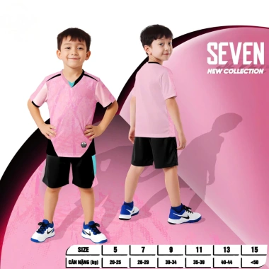 Bộ Quần Áo Bóng Đá Trẻ Em Mikal Seven K7 Thông Thoáng, Thấm Hút Mồ Hôi - Giá 120k 4 Bộ Quần Áo Bóng Đá Trẻ Em Mikal Seven K7 Thông Thoáng, Thấm Hút Mồ Hôi - Giá 120k 4