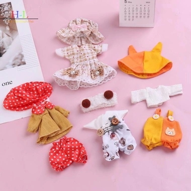 Bộ quần áo búp bê 16-17cm 1/8 LMWU – Váy trang điểm, đồ thời trang dễ thương, giá 56.870₫ 2 Bộ quần áo búp bê 16-17cm 1/8 LMWU – Váy trang điểm, đồ thời trang dễ thương, giá 56.870₫ 2