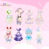 Bộ Quần Áo Búp Bê 16-17cm Thời Trang 1/12 1/8 Váy 6 Inch LMWU Giá Ưu Đãi 70.180₫