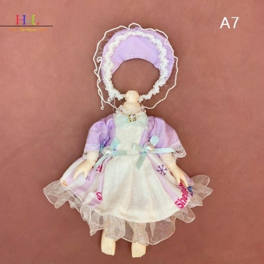 Bộ Quần Áo Búp Bê 16-17cm Thời Trang 1/12 1/8 Váy 6 Inch LMWU Giá Ưu Đãi 70.180₫