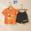 Bộ quần áo cộc bé trai Pikachu Pokemon đa màu, thun cotton 15-40kg PO02 giảm giá 169k 7