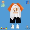 Bộ quần áo cộc cotton cho bé in hình tung tung, Italian Brainrot, Shipanzini Bananini - Giá ưu đãi 169.000₫