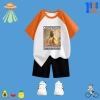Bộ quần áo cộc cotton cho bé in hình tung tung, Italian Brainrot, Shipanzini Bananini - Giá ưu đãi 169.000₫ 8