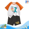 Bộ quần áo cộc tay bé trai thun khủng long vui nhộn, nhiều màu, size 15-40kg, 169k 10