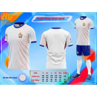 Bộ Quần Áo Đá Banh Euro 2.024 Mẫu Mới, Vải Mè Hàn Quốc Thấm Hút, Giá 140.000 VNĐ