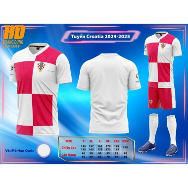 Bộ Quần Áo Đá Banh Euro 2.024 Mẫu Mới, Vải Mè Hàn Quốc Thấm Hút, Giá 140.000 VNĐ 9 Bộ Quần Áo Đá Banh Euro 2.024 Mẫu Mới, Vải Mè Hàn Quốc Thấm Hút, Giá 140.000 VNĐ 9