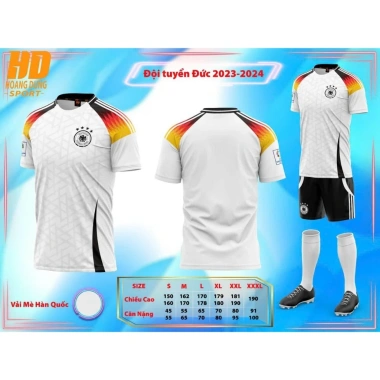 Bộ Quần Áo Đá Banh Euro 2.024 Mẫu Mới, Vải Mè Hàn Quốc Thấm Hút, Giá 140.000 VNĐ 10 Bộ Quần Áo Đá Banh Euro 2.024 Mẫu Mới, Vải Mè Hàn Quốc Thấm Hút, Giá 140.000 VNĐ 10