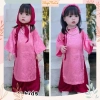 Bộ quần áo dài cách tân Xuân Nhi YN118 bộ 4 món cho bé gái lễ tết Giá 159.900 VND 2