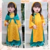 Bộ quần áo dài cách tân Xuân Nhi YN118 bộ 4 món cho bé gái lễ tết Giá 159.900 VND 4