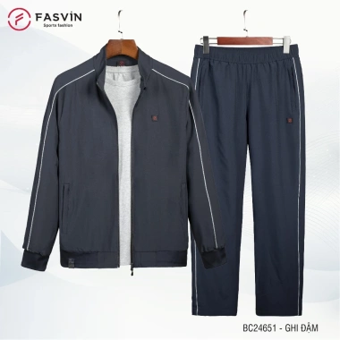 Bộ Quần Áo Gió Nam Thể Thao Fasvin BC24.651.HN 2 Lớp Gió Chun, Lót Thun Mềm Mại, Ấm Áp, Giá 799.000₫ 10