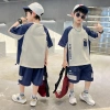 Bộ quần áo hè 3 lỗ tanktop bé trai 6-16 tuổi 18-50kg - Set MEC giảm 21% 21