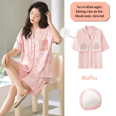 Bộ quần áo mặc nhà nữ đệm ngực, vải mềm mại thoáng khí RaNa - Giá chỉ 249.000₫ 5 Bộ quần áo mặc nhà nữ đệm ngực, vải mềm mại thoáng khí RaNa - Giá chỉ 249.000₫ 5