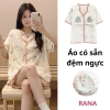 Bộ quần áo mặc nhà nữ đệm ngực, vải mềm mại thoáng khí RaNa - Giá chỉ 249.000₫ 7
