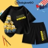 Bộ quần áo Minions BabyloveGO thoáng mát mùa hè cho trẻ 1-10 tuổi, trai & gái 199k