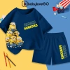 Bộ quần áo Minions BabyloveGO thoáng mát mùa hè cho trẻ 1-10 tuổi, trai & gái 199k 3
