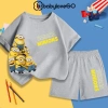 Bộ quần áo Minions BabyloveGO thoáng mát mùa hè cho trẻ 1-10 tuổi, trai & gái 199k 5