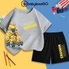 Bộ quần áo Minions BabyloveGO thoáng mát mùa hè cho trẻ 1-10 tuổi, trai & gái 199k 6