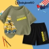 Bộ quần áo Minions BabyloveGO thoáng mát mùa hè cho trẻ 1-10 tuổi, trai & gái 199k 7