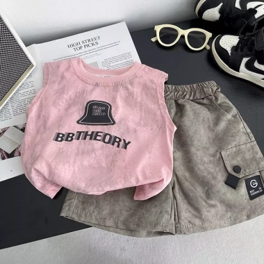 Bộ Quần Áo Mùa Hè Bé Trai - Vest và Quần Short Thời Trang Giá giảm 190.857₫ 4