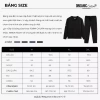 Bộ quần áo nỉ nam trơn S2 SPORT thu đông thêu hình nổi, jogger cạp chun - 415.000đ 5