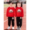 Bộ Quần Áo Nỉ Ông Già Noel Giáng Sinh CIUCIU KID Set Thu Đông - Da Cá Mềm, Giữ Nhiệt, 296.000 VND
