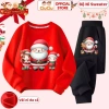 Bộ Quần Áo Nỉ Ông Già Noel Giáng Sinh CIUCIU KID Set Thu Đông - Da Cá Mềm, Giữ Nhiệt, 296.000 VND 2