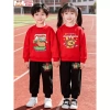 Bộ Quần Áo Nỉ Swe Sweater Dài Tay Capybara Noel Thu Đông CIUCIU KID Vải Nỉ Da Cá Mềm Ấm cho Bé Trai và Bé Gái