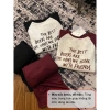 Bộ quần áo nữ dài tay phối màu raglan, form rộng thoải mái, giá chỉ 198.900đ 3