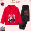 Bộ Quần Áo Polo Dài Tay Siêu Nhân Người Nhện Spiderman cho Bé Trai - Thun Cotton 207.000 CIUCIU KID