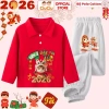 Bộ Quần Áo Polo Dài Tay Tết Bính Ngọ 2.026 cho Bé Trai & Bé Gái - CIUCIU KID - Giá 207.000 VND 7
