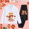 Bộ Quần Áo Polo Dài Tay Tết Bính Ngọ 2.026 cho Bé Trai & Bé Gái - CIUCIU KID giảm giá 8