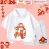 Bộ Quần Áo Polo Tết 2.026 CIUCIU KID cho Bé Trai & Bé Gái – Cotton mát, thấm hút, giá 176k 7